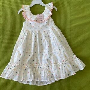 Colorful Polka Dot Girl’s Dress